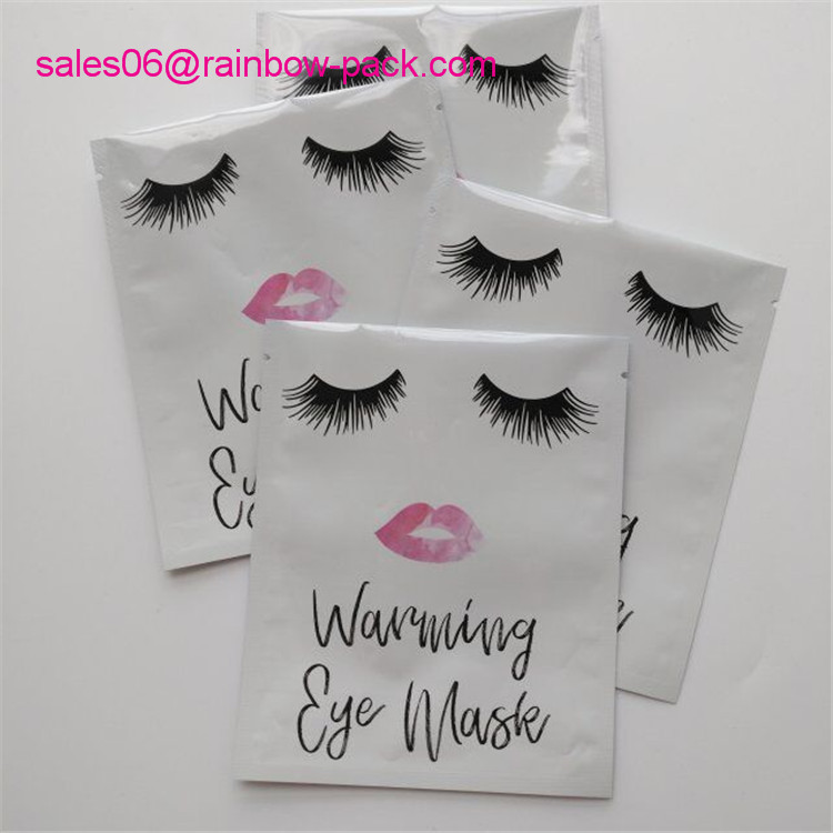 เป็นมิตรกับสิ่งแวดล้อมบรรจุภัณฑ์เครื่องสำอางกระชับหน้ากากใบหน้าซองโซลูชั่นการดูแลผิวกระเป๋า