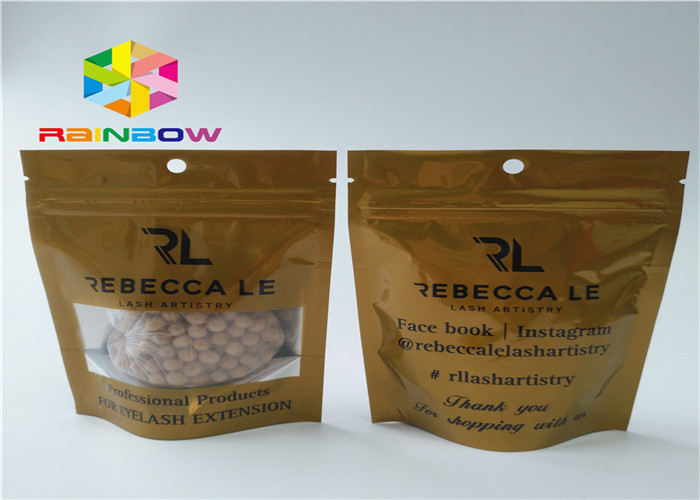 CMYK พิมพ์ถุงบรรจุภัณฑ์ซีลความร้อน, หลักฐานกลิ่นยืนขึ้นถุงซิป