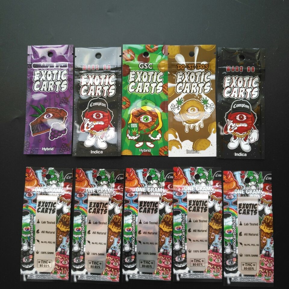 บรรจุภัณฑ์ธูปสมุนไพรเด็ก Childproof พิมพ์โฮโลแกรมดิจิตอลยืนถุงพลาสติก