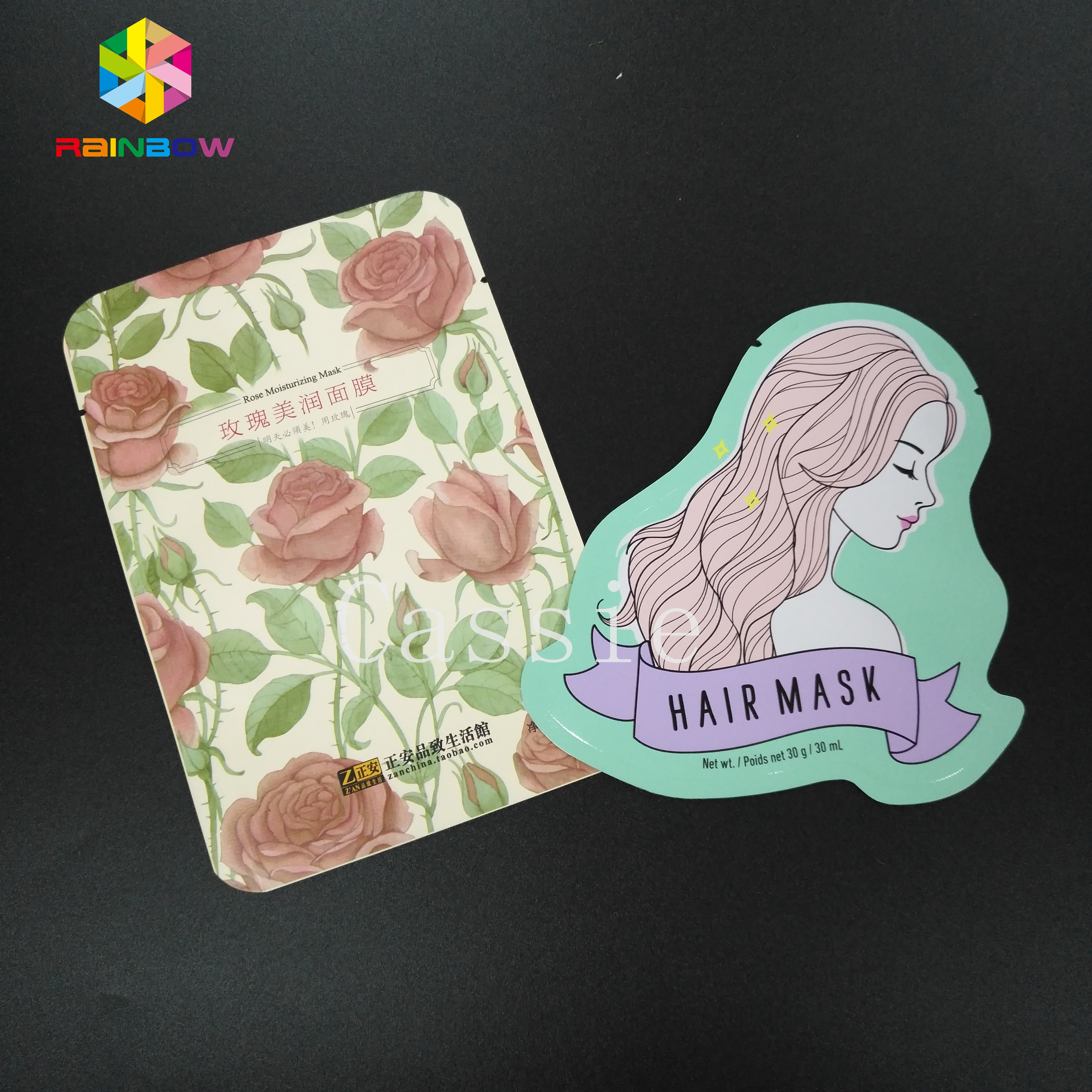 ถุงหิ้วล็อคหลายสี Mylar ศัสตราตัวอย่างแพ็คเปิดด้านบนบรรจุภัณฑ์แบบผง