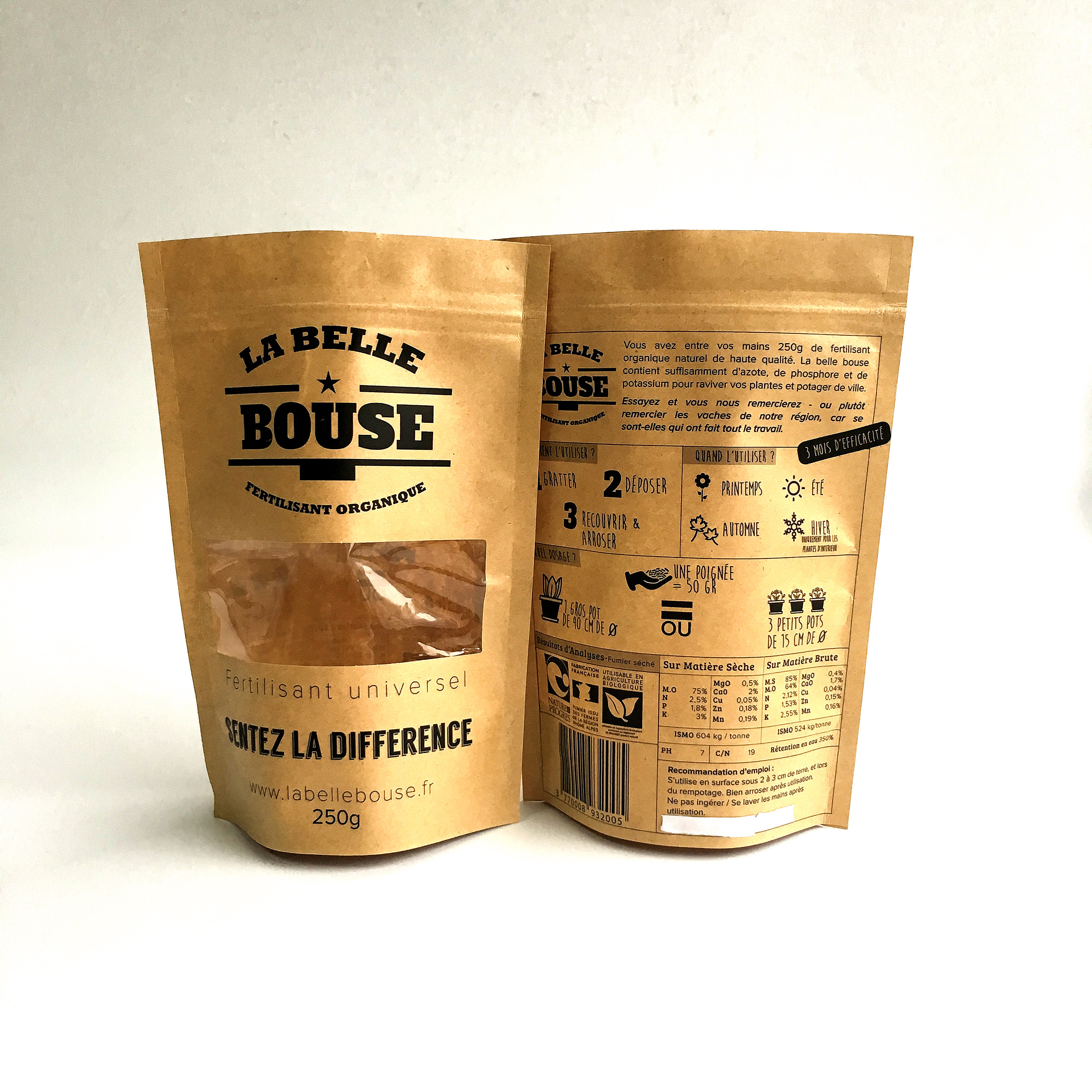 ถุงกระดาษที่กำหนดเองรีไซเคิลได้ซิปล็อคธรรมชาติยืนขึ้นกระเป๋าพร้อมหน้าต่าง