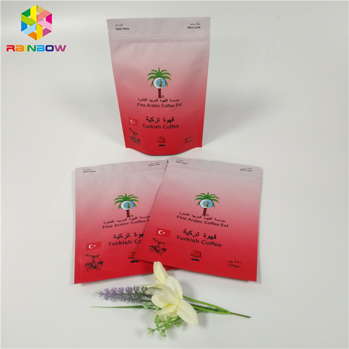 พลาสติกลุกขึ้นยืนกระเป๋าฟอยล์บรรจุภัณฑ์ถุงบรรจุภัณฑ์การพิมพ์กราเวียไลท์หลักฐานอนุมัติ FDA