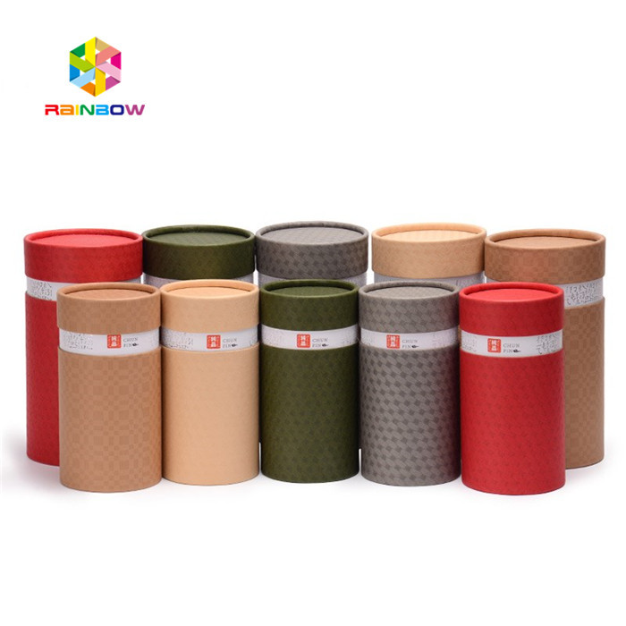 รีไซเคิลขวด CBD พิมพ์กล่องกระดาษบรรจุภัณฑ์กระดาษแข็งหลอดกระดาษลามิเนตวัสดุ