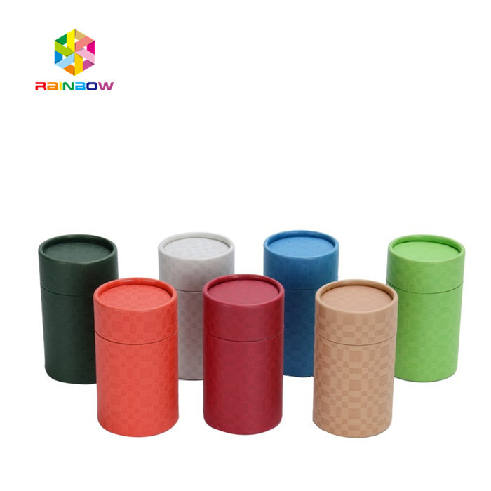 Skin Care Box Display กล่องกระดาษทรงกระบอกหลอดบรรจุภัณฑ์เครื่องสำอางค์