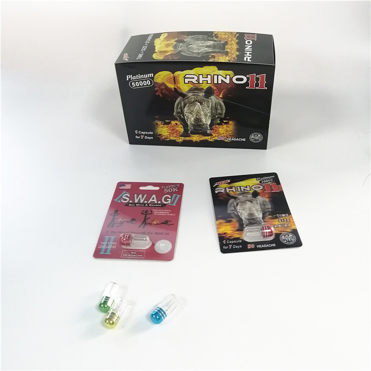 กระสุนบัตรตุ่มบรรจุภัณฑ์ที่กำหนดเองกระสุนบรรจุกระสุนสำหรับบรรจุภัณฑ์แคปซูลเสริมชาย