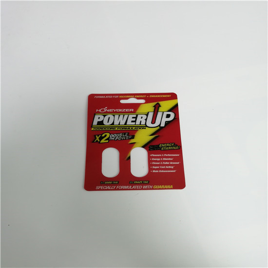 ยาเพิ่มขนาดตัวเมียบรรจุภัณฑ์พุพอง Mamba Burro 30000 สำหรับขวดแคปซูลทอง