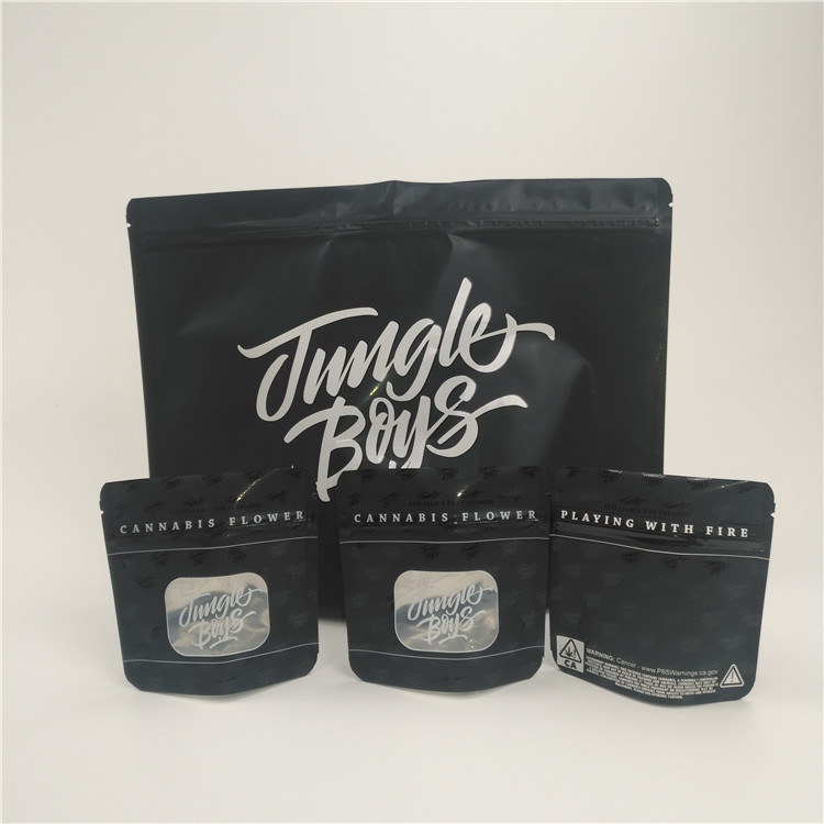 พลาสติกยืนขึ้นกระเป๋าแพทย์ธูปสมุนไพรบรรจุภัณฑ์ถุง Childproof Ziplock