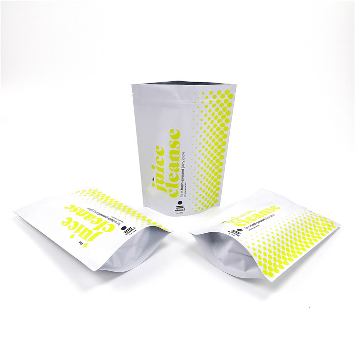 ถุงพลาสติก Barrier สูงบรรจุภัณฑ์ถุงน้ำผลไม้กันน้ำซิปล็อคการพิมพ์ดิจิตอล