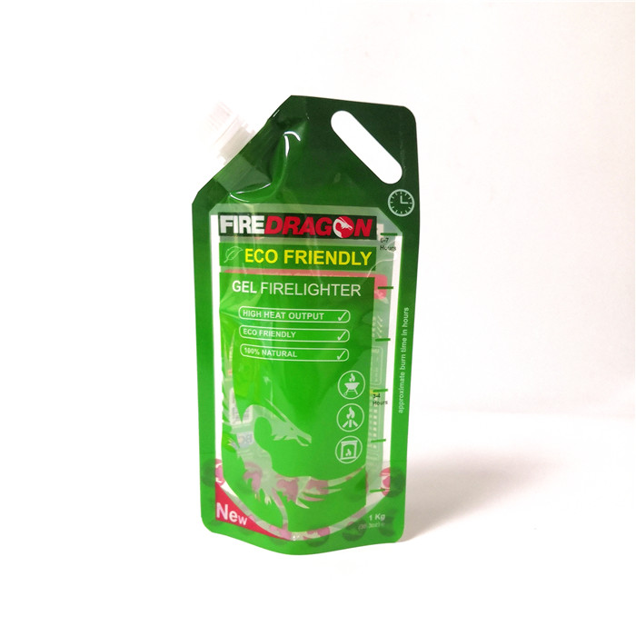 Zip Lock Clear Drink พวยนำมาใช้ใหม่ถุงบรรจุภัณฑ์การพิมพ์พลาสติก Gravnre