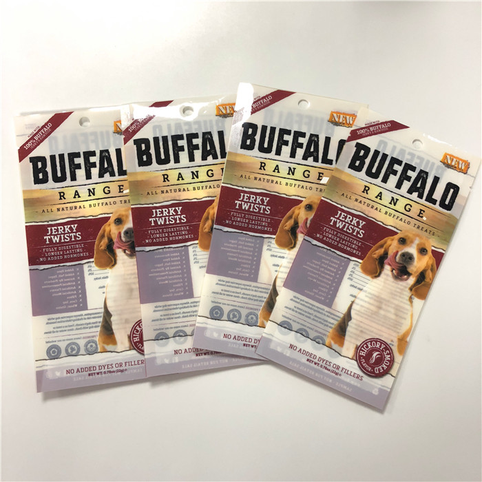 ถุงพลาสติกบรรจุอาหารปลอดภัยถุงอาหารสุนัข / แมว / เต่า / ปลาพร้อม Ziplock ที่นำมาใช้ใหม่ได้