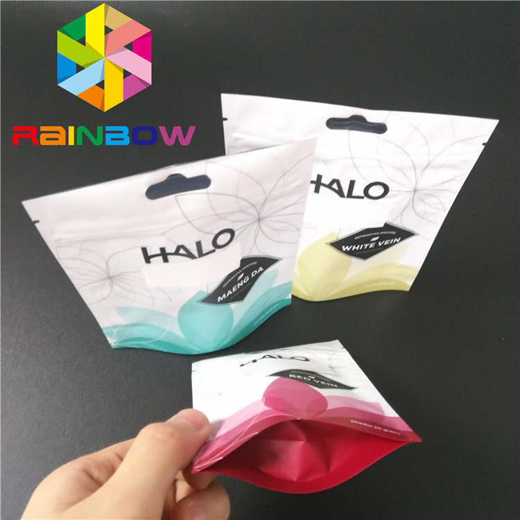 Royal Kratom Bali Ziplock Aluminium Foil Bags สำหรับเครื่องเทศผงวัชพืช Herb Cbd Products