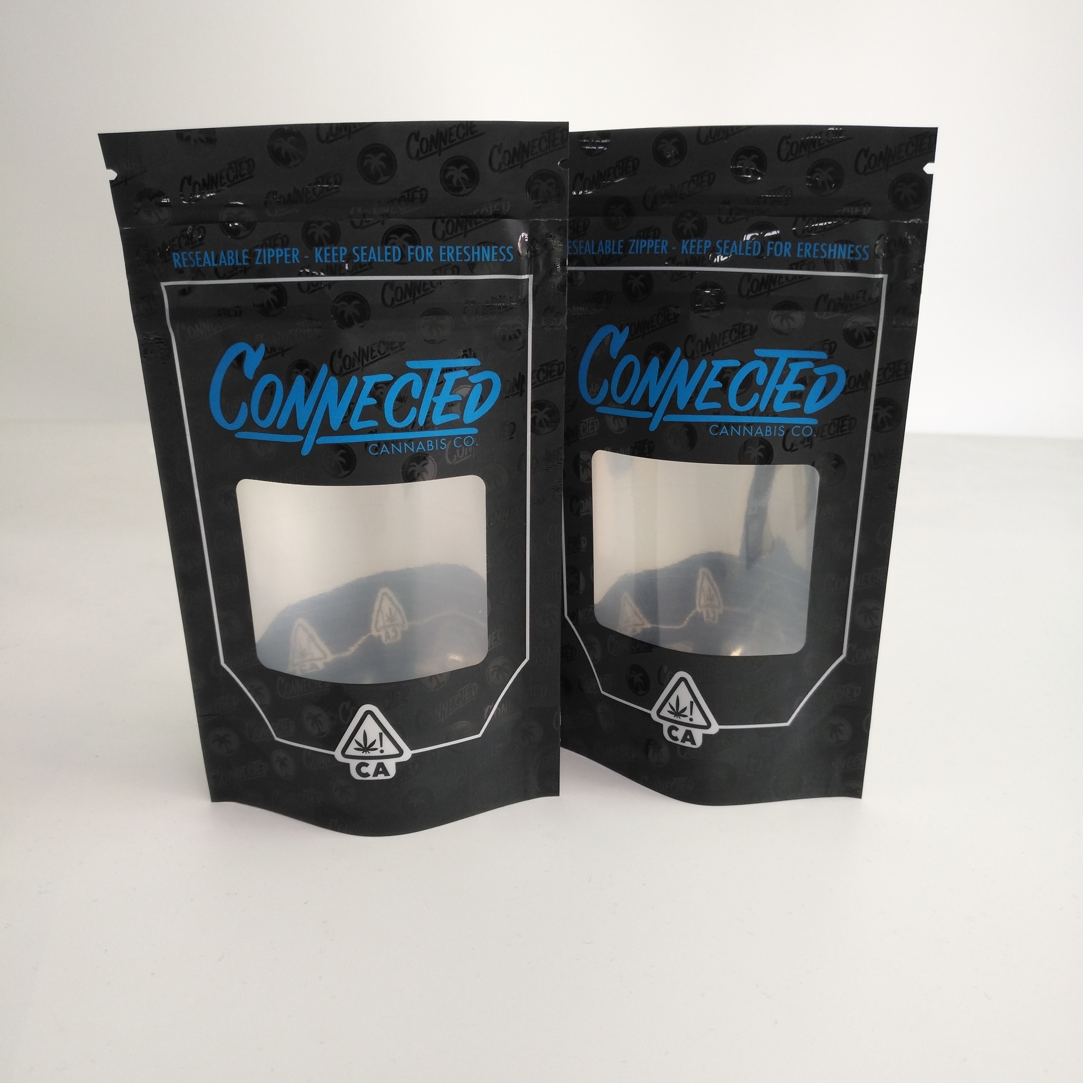 กลิ่นซิปผนึกพิสูจน์ได้ยืนขึ้นถุงซิปด้วยอลูมิเนียมหน้าต่างภายใน