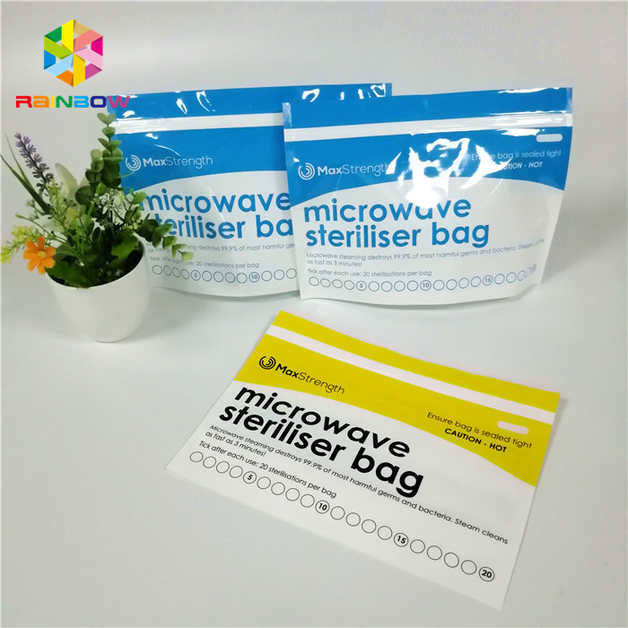 ซิลิโคนขนมขบเคี้ยวถุงบรรจุภัณฑ์อาหารนำมาใช้ใหม่ Leakproof Foodsaver สำหรับทำความร้อน / แช่แข็ง