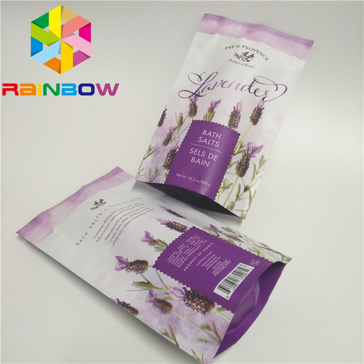 กระเป๋าเครื่องสำอางซิปซีลความร้อน, อลูมิเนียมฟอยล์บรรจุภัณฑ์มาสก์หน้าสำหรับการดูแลผิว