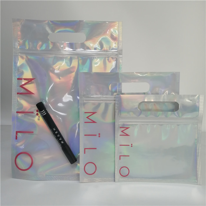 อาหารเกรดฟอยล์ถุงพลาสติกบรรจุภัณฑ์บรรจุภัณฑ์ถุงพิมพ์โฮโลแกรมพิมพ์แบบกำหนดเอง