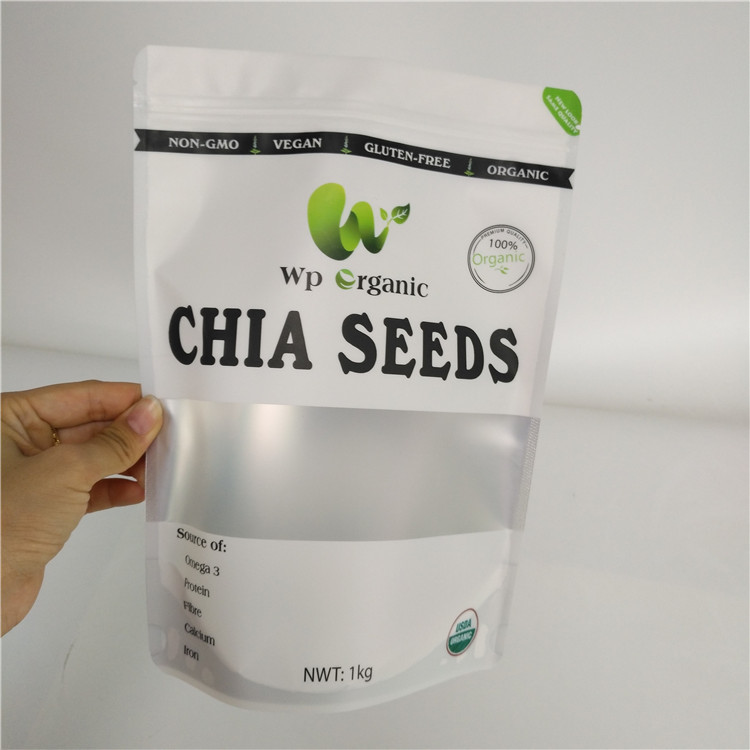 อลูมิเนียมพลาสติกขนมขบเคี้ยวถุงอาหารบรรจุภัณฑ์อาหารแห้งสำหรับเมล็ดปลาข้าวเครื่องเทศ