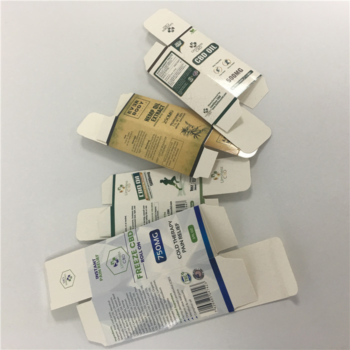 ที่กำหนดเองหรูหรากระดาษแข็งกระดาษ CBD น้ำมัน vape กล่องบรรจุภัณฑ์ปากกา