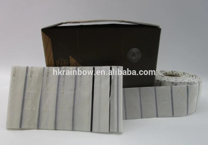 PET ชัดเจนหดแขนเสื้อป้ายอักษรเบรลล์สติกเกอร์คำเตือนสัมผัสกาวชนิดสามเหลี่ยม