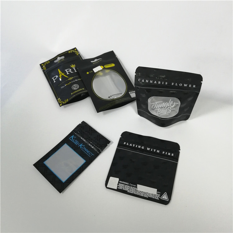 ถุงพลาสติกผนึกบรรจุภัณฑ์ Candy Gummy Bear Cbd Weed Hemp 7g 28g