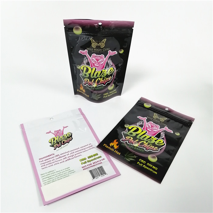 บรรจุภัณฑ์ธูปสมุนไพรพิมพ์ดิจิตอลที่กำหนดเองยืนขึ้นถุงฟอยล์ถุงขนมขบเคี้ยว