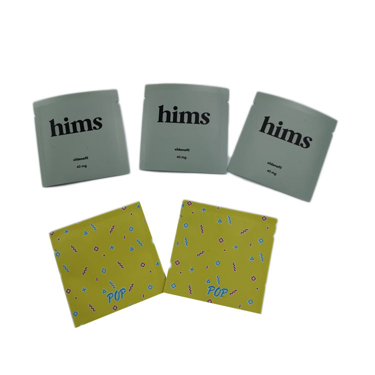 3 ด้านความร้อนปิดผนึกถุงพลาสติกบรรจุภัณฑ์มินิกระเป๋าขนตาถุงแพ็คเก็ตที่กำหนดเอง