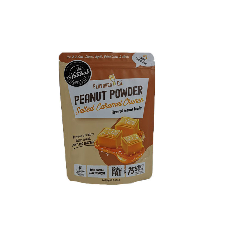 สีสันพิมพ์ขนมขบเคี้ยวถุงบรรจุภัณฑ์อาหาร MOPP VMPET PE อาหารบรรจุโปรตีน