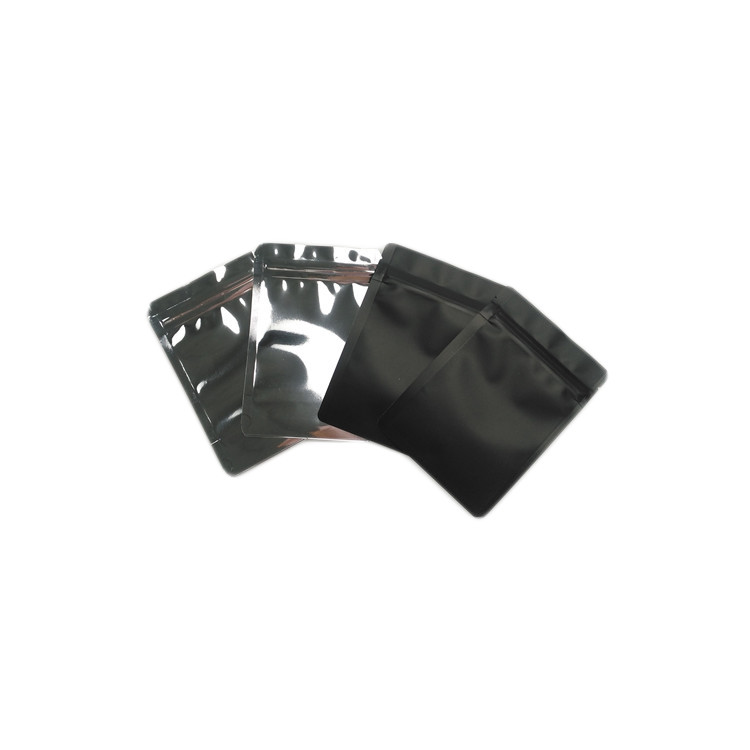 เคลือบผิวพลาสติกถุงบรรจุภัณฑ์อลูมิเนียมฟอยล์ถุงซิปขนาดเล็กสำหรับอาหาร