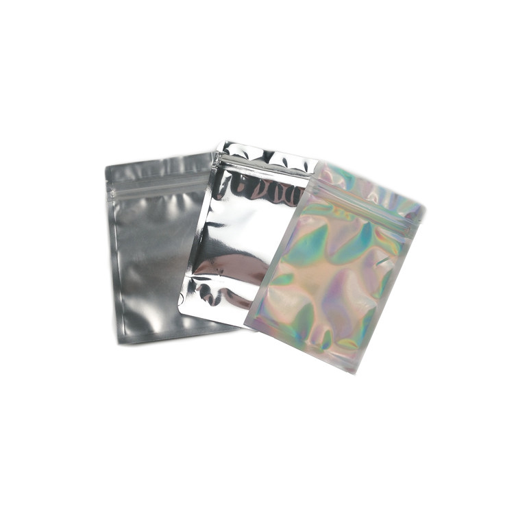 Chilproof Ziplock เมล็ดถุงบรรจุภัณฑ์ซองขนาดเล็กมินิเรียงรายฟอยล์พิมพ์แบบกำหนดเอง