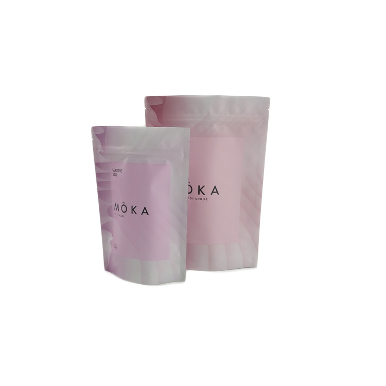 กาแฟชาบรรจุภัณฑ์อาหารถุงฟอยล์อลูมิเนียมยืนขึ้นกระเป๋า Ziplock พิมพ์แบบกำหนดเอง