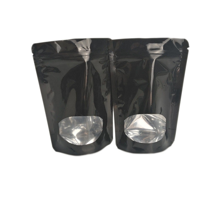 ฟอยล์หน้าใสมีเส้นตรงพิมพ์กราเวียร์ยืนถุงซิปกระเป๋า