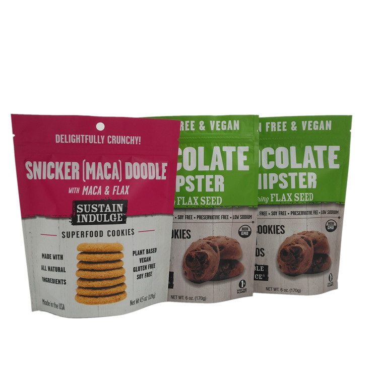 บรรจุภัณฑ์ผง Stand Up ซิปถุงฟอยล์อลูมิเนียม