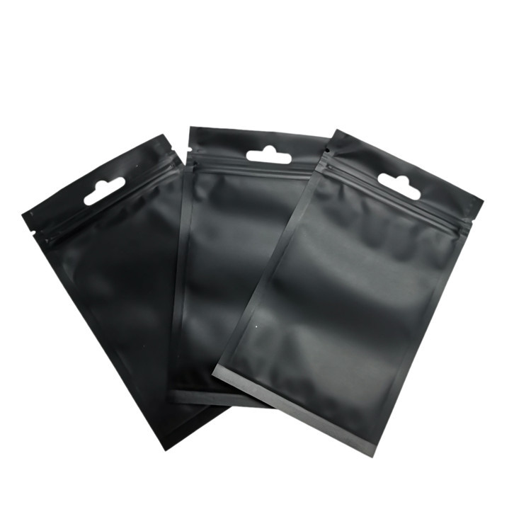 แพคเกจ Pacakging เครื่องสำอางซิปด้านมีผิวด้านเคลือบฟอยล์