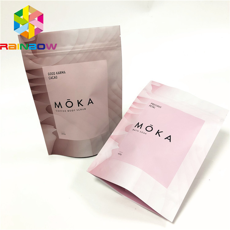 ถุงบรรจุภัณฑ์พลาสติก Ziplock แบบป้องกันการย่อยสลายทางกลิ่นที่มีคุณภาพสูง