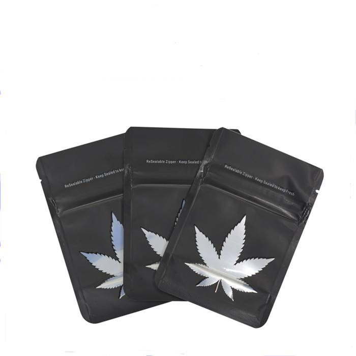 การพิมพ์แบบกำหนดเองอลูมิเนียมฟอยล์บรรจุภัณฑ์ขนมเด็กทนถุง Mylar Matt Smell Proof Childproof Ziplock Pouch