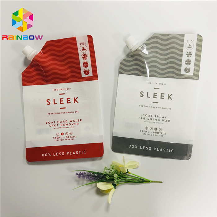 เครื่องดื่มเหลว 100ml 4oz BPA Free Spout Pouch บรรจุภัณฑ์