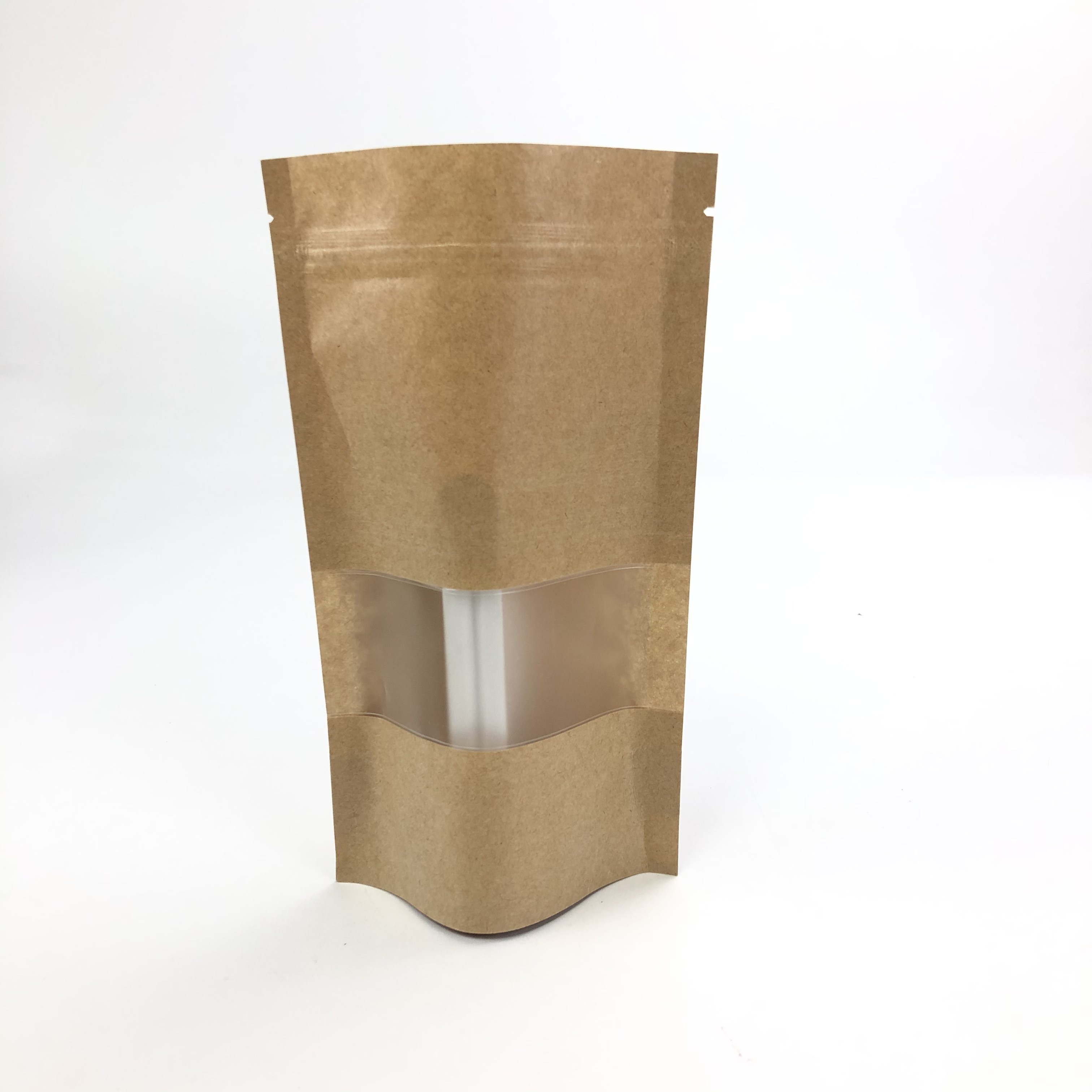 Smell Proof 200g 300g 500g Brown MOPP VMPET Kraft Paper Bag
