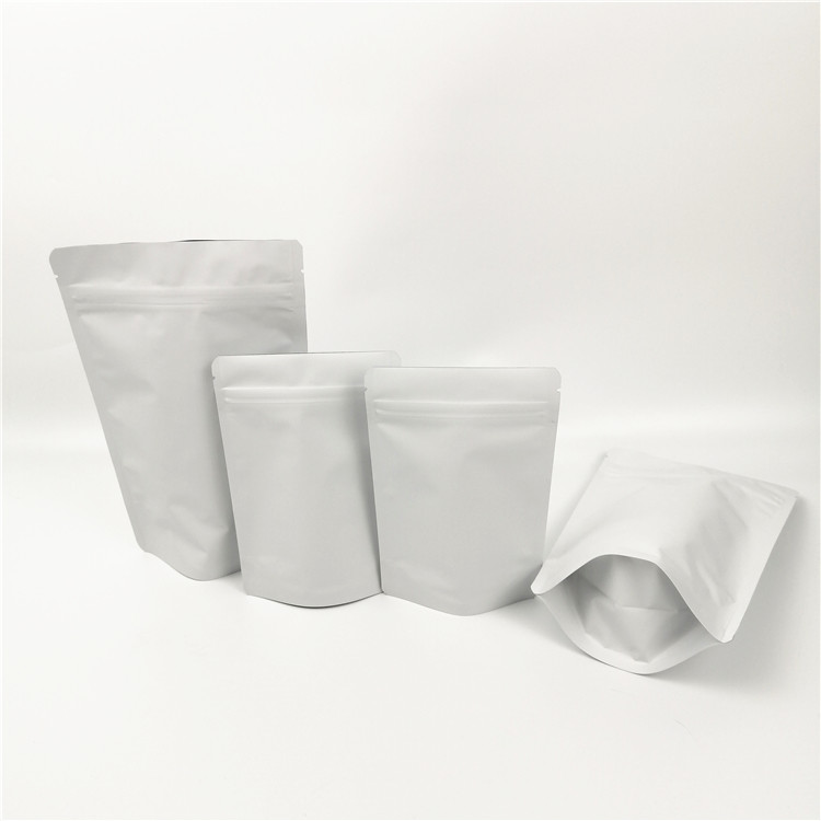 6oz 8oz กาแฟนมผง CYMK ถุงซิปล็อค Mylar