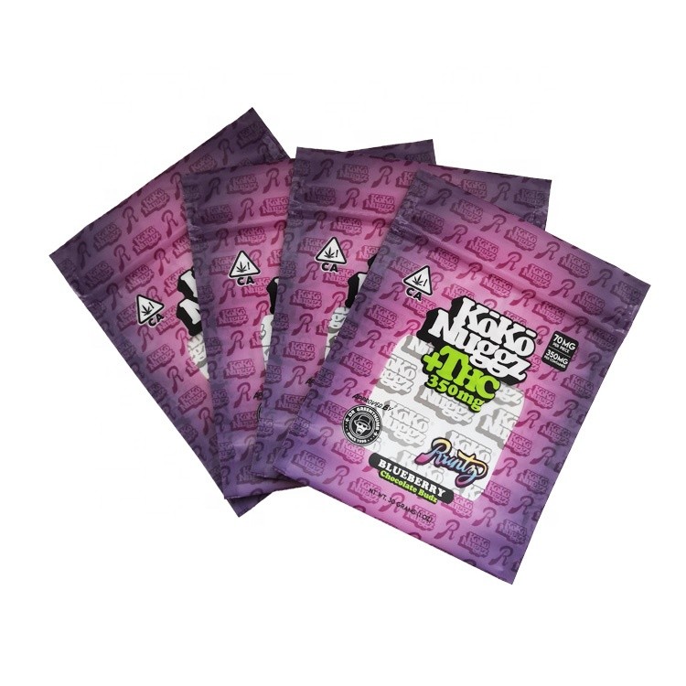 Heat Seal Herbal 180 Mic CBD กัญชายืนขึ้นกระเป๋า