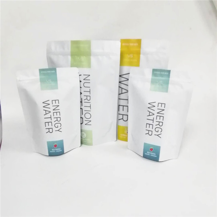 Mylar Foil MOPP VMPET Ziplock Stand Up Pouches For Tea