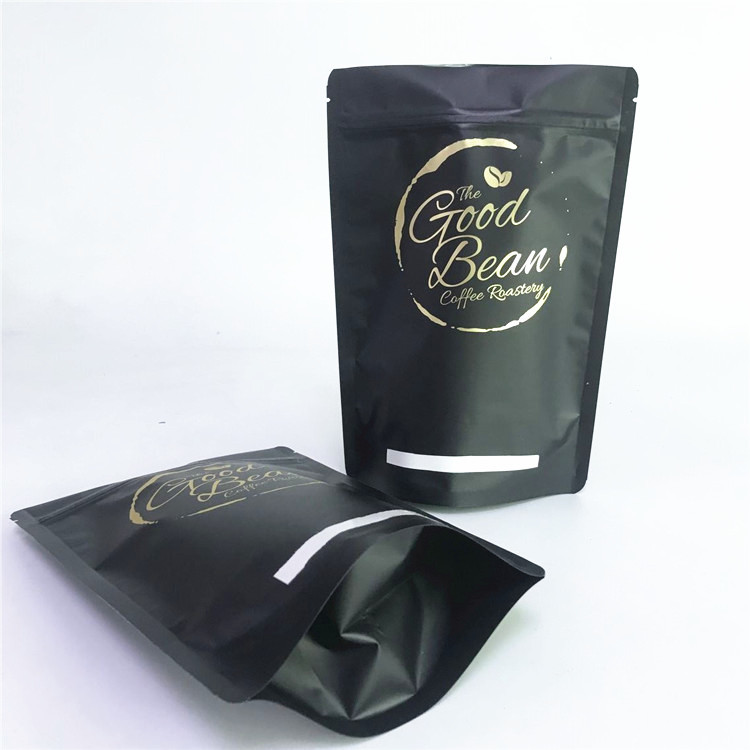 Mosisture Proof MOPP VMPET Plastic Stand Up Pouch สำหรับเมล็ดกาแฟ