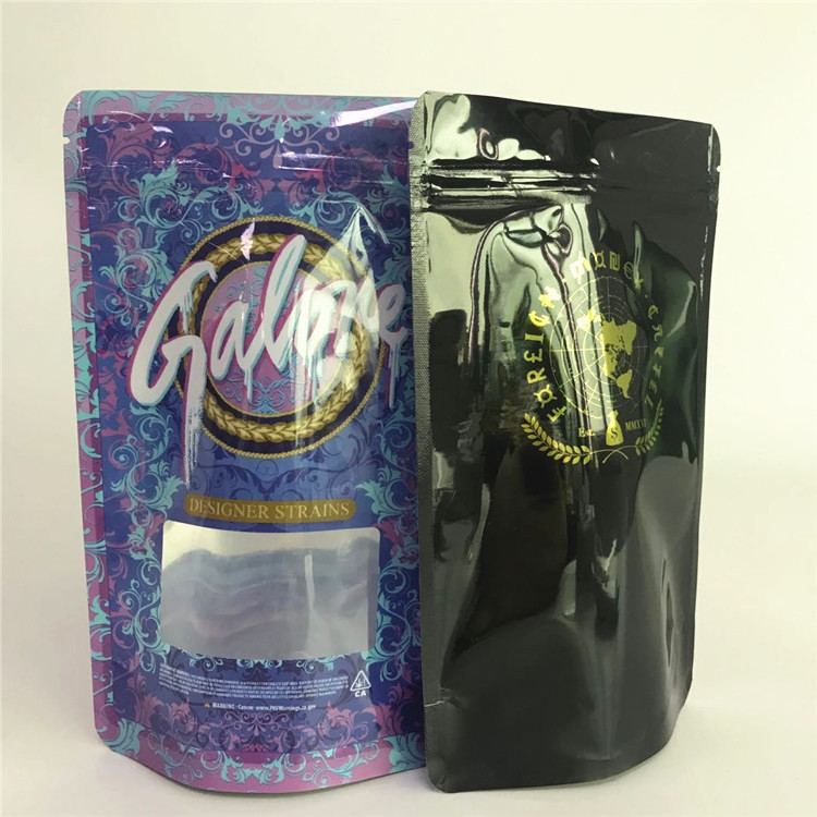 ล้างถุง Mylar ด้านหน้าพิมพ์กราเวียร์บรรจุภัณฑ์ถุงพลาสติก