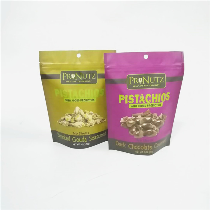 Matt Finishing Recyclable MOPP VMPET Stand Up Ziplock Bags