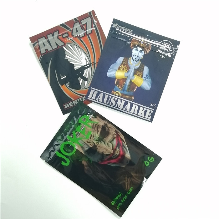 CMYK ถุงบรรจุธูปสมุนไพร 100 ไมครอน 4 กรัม