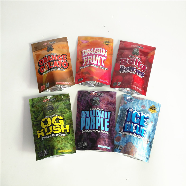 3.5g คุกกี้ Ziplock ถุง Candy Suger บรรจุภัณฑ์ถุงบรรจุเมล็ดพันธุ์กัญชา