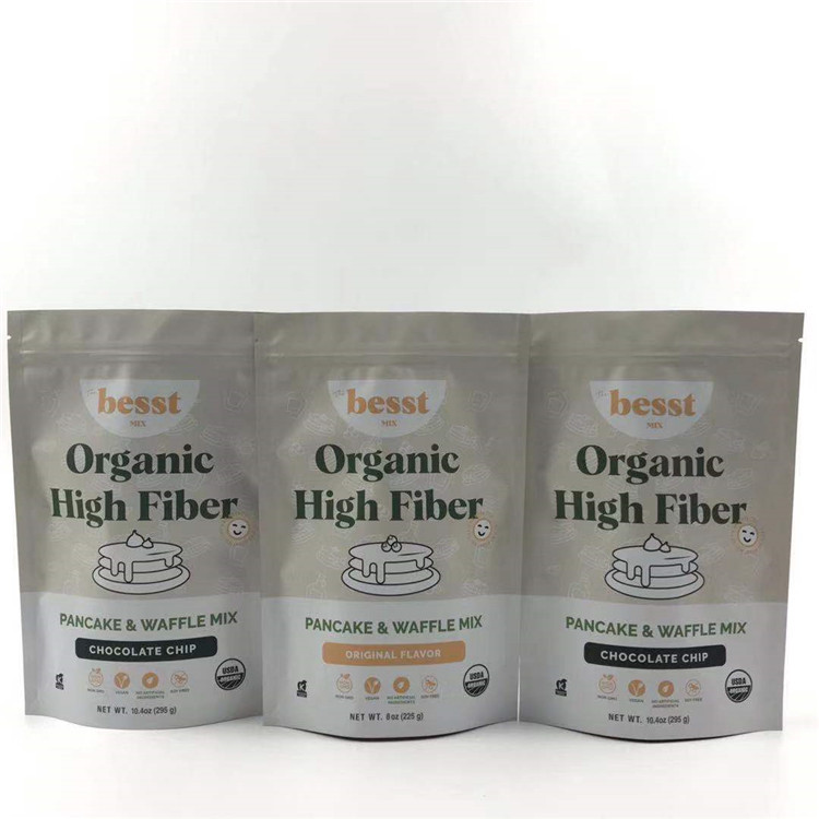 การพิมพ์ดิจิตอลยืนขึ้นถุงสำหรับถุงอลูมิเนียมฟอยล์ผลไม้แห้งสำหรับบรรจุภัณฑ์ขนมขบเคี้ยว