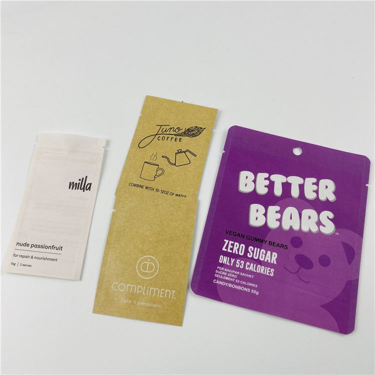 Gravnre Printing MOPP VMPET ถุงซีลสามด้าน Ziplock