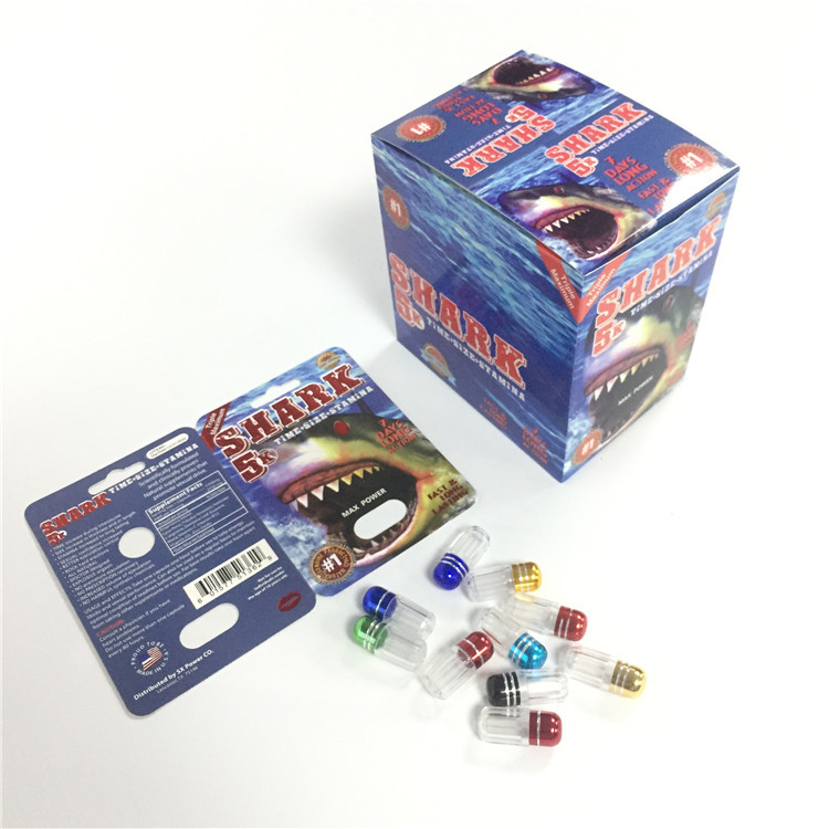 ยาเม็ดเพศในตลาดสหรัฐอเมริกากระดาษบรรจุภัณฑ์สำหรับ Rhino 7 / Rhino 69 / Tiger / Black Mamba Pills