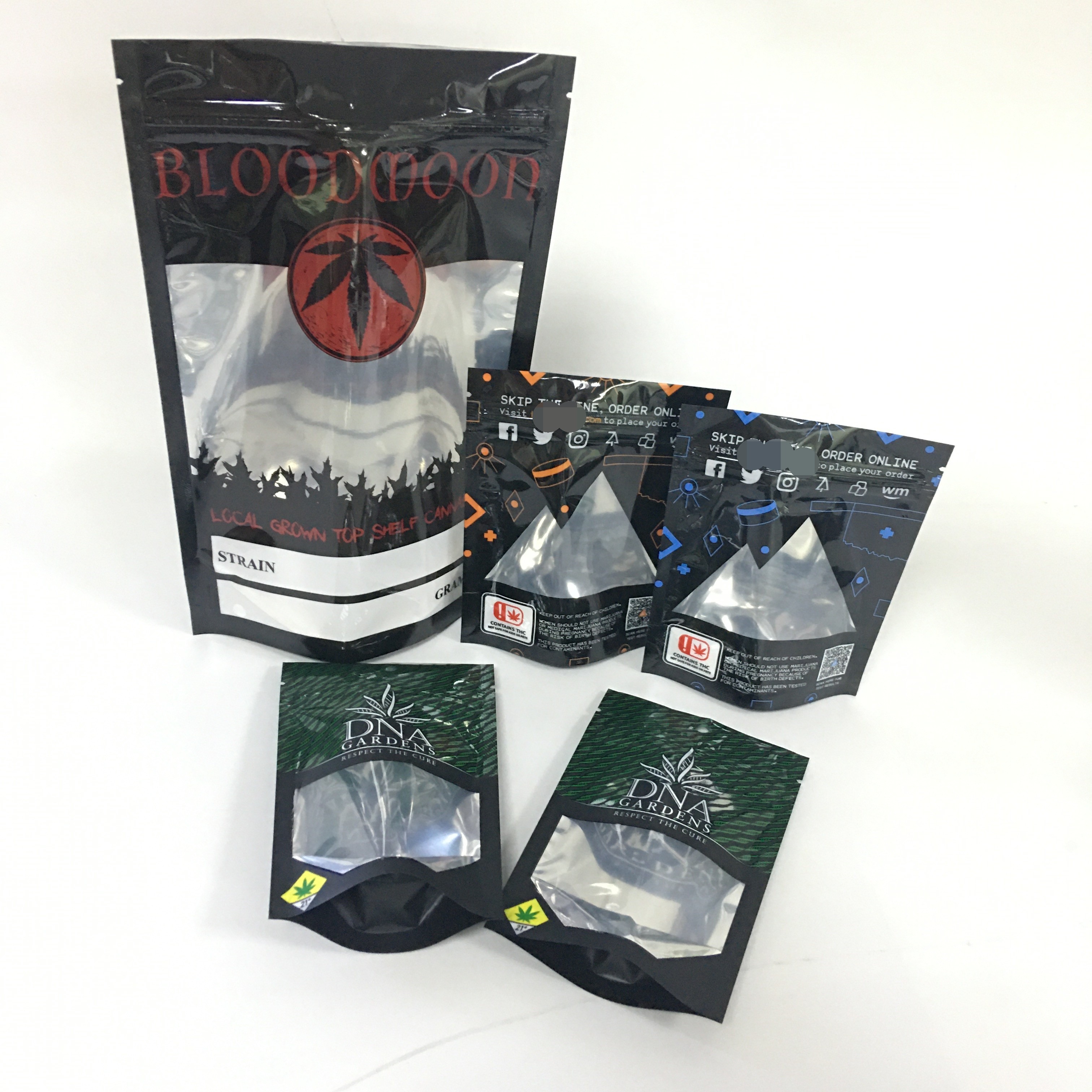 ผง CMYK 120 ไมครอนถุงอลูมิเนียมฟอยล์แบบใช้ซ้ำได้ Cbd Gummy