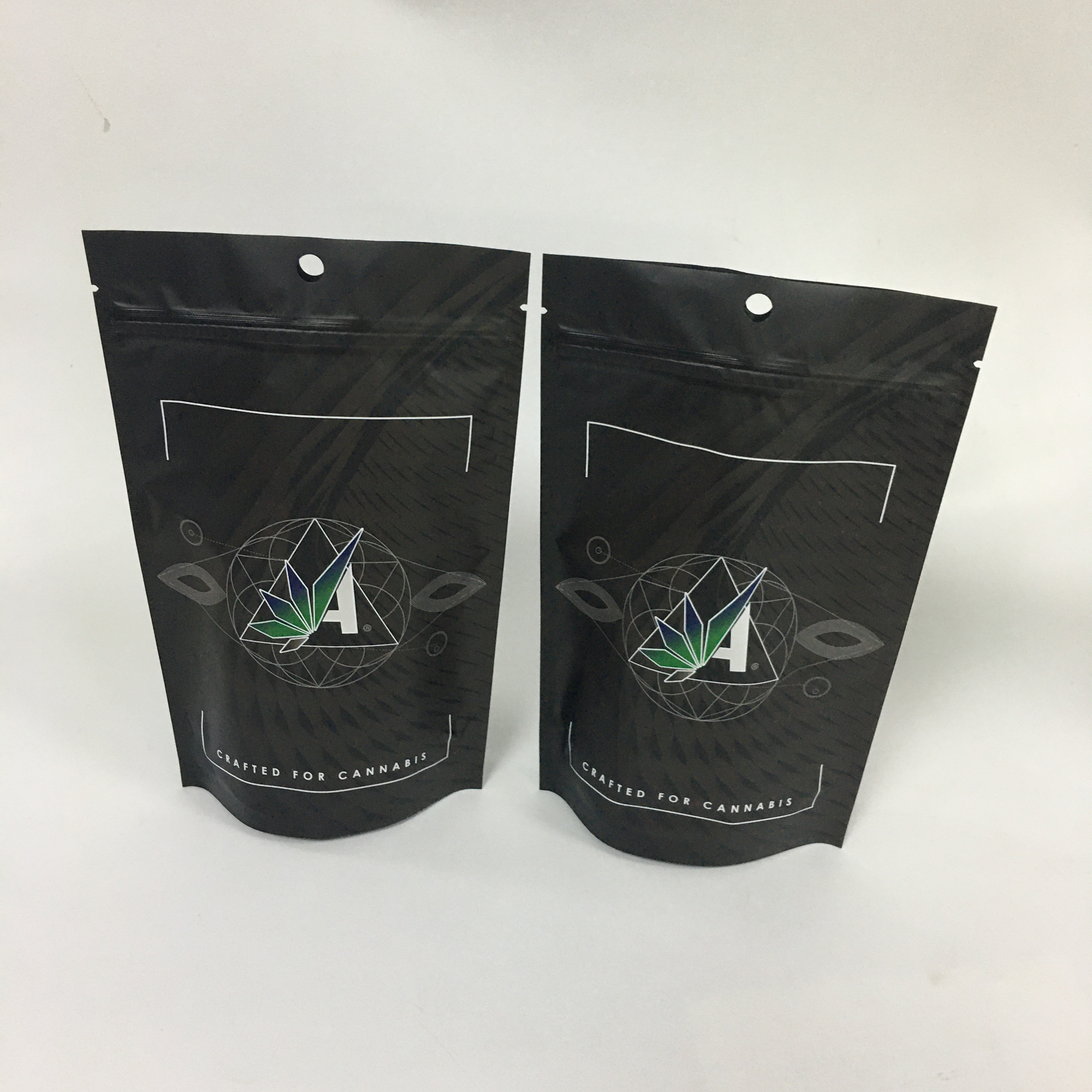 MOPP 140 ไมครอน Weed Tooba ซิปกระเป๋า 102 * 165 มม