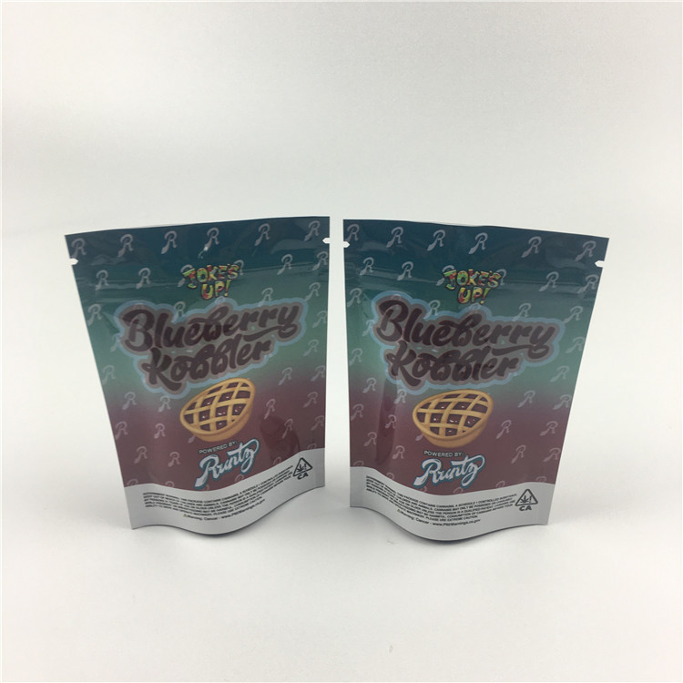 Mylar 7g 3.5g 14g 100 ไมครอนถุงบรรจุภัณฑ์พลาสติกวัชพืช